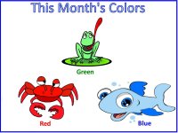 Preschool Color Poster