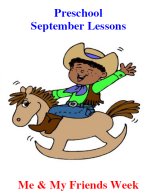 Preschool September – Me & My Friends Lesson Plans