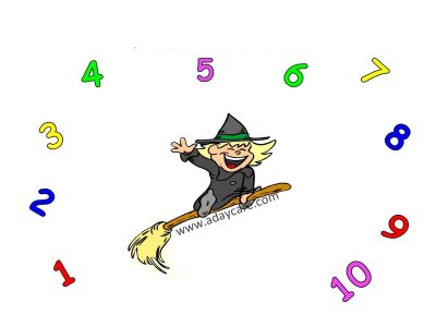 Halloween based math activities for preschool children