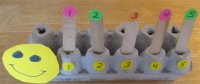 Caterpillar Egg Carton Numbers