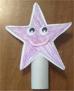 Star puppet craft