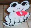 Frog's tongue craft – June preschool – Frog Week Theme