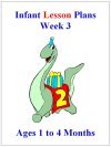 August Infant Lesson Plans For Babies 1 to 4 months  Week 3