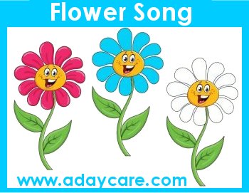 Preschool Activity – Who Took A Blue Flower